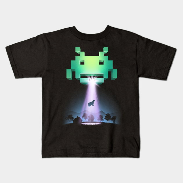 space invader t shirt